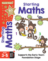 Book Cover for Gold Stars Starting Maths Ages 3-5 Early Years by David and Penny Glover