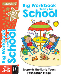Book Cover for Gold Stars Big Workbook Ready for School Ages 3-5 Early Years by Nina Filipek