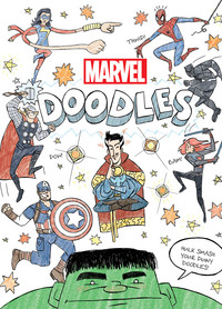 Book Cover for Marvel Doodles by Parragon Books Ltd