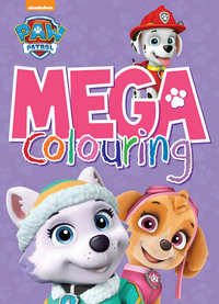 Book Cover for Nickelodeon PAW Patrol Mega Colouring by Parragon Books Ltd