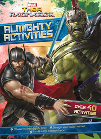Book Cover for Marvel Thor Ragnarok Almighty Activities by Parragon Books Ltd