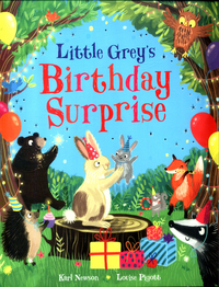 Book Cover for Little Grey's Birthday Surprise by Karl Newson