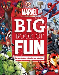 Book Cover for Marvel Big Book of Fun by Parragon Books Ltd