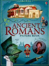 Book Cover for Usborne Ancient Romans Picture Book by Megan Cullis