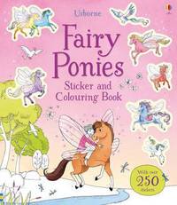 Book Cover for Fairy Ponies Sticker and Colouring Book by Lesley Sims, Zanna Davidson
