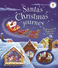 Book Cover for Santa's Christmas Journey With Wind-Up Sleigh by Fiona Watt