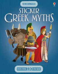 Book Cover for Sticker Greek Myths by Lisa Jane Gillespie