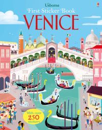 Book Cover for First Sticker Book Venice by James Maclaine
