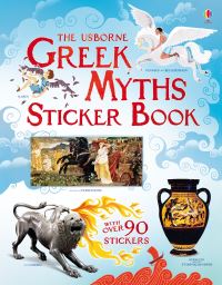 Book Cover for Greek Myths Sticker Book by Rosie Dickins