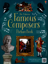 Book Cover for The Usborne Famous Composers Picture Book by Anthony Marks