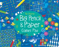 Book Cover for Big Pencil and Paper Games Pad by Simon Tudhope