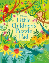 Book Cover for Little Children's Puzzle Pad by Kirsteen Robson, Sam Smith