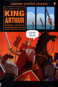 Book Cover for The Adventures of King Arthur by Russell Punter