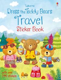 Book Cover for Dress the Teddy Bears Travel Sticker Book by Felicity Brooks