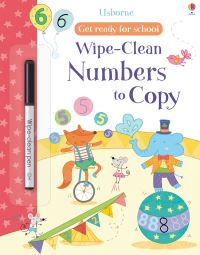 Book Cover for Wipe-Clean Numbers to Copy by Hannah Watson