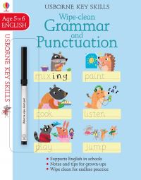 Book Cover for Wipe-Clean Grammar & Punctuation 5-6 by Jessica Greenwell