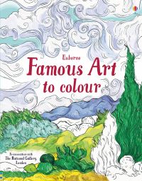 Book Cover for Famous Art to Colour by Susan Meredith