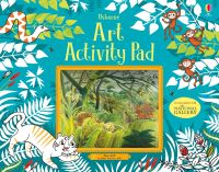 Book Cover for Art Activity Pad by Rosie Hore