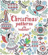 Book Cover for Christmas Patterns to Colour by Emily Bone