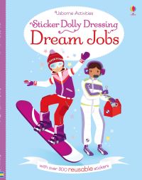 Book Cover for Sticker Dolly Dressing Dream Jobs by Emily Bone