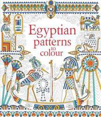 Book Cover for Egyptian Patterns to Colour by Struan Reid