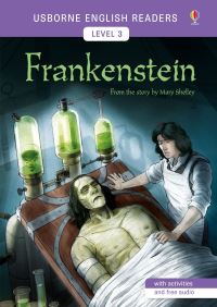 Book Cover for Frankenstein by Mary Shelley