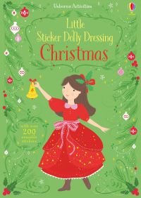 Book Cover for Little Sticker Dolly Dressing Christmas by Fiona Watt