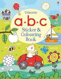Book Cover for ABC Sticker and Colouring Book by Jessica Greenwell