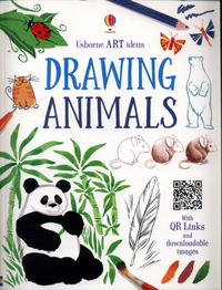 Book Cover for Drawing Animals by Anna Milbourne