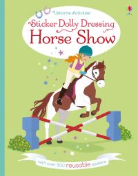 Book Cover for Sticker Dolly Dressing Horse Show by Lucy Bowman