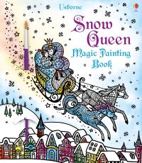 Book Cover for Snow Queen Magic Painting Book by Susanna Davidson