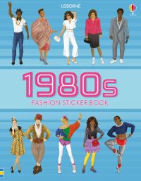 Book Cover for 1980S Fashion Sticker Book by Laura Cowan