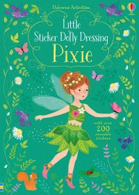 Book Cover for Little Sticker Dolly Dressing Pixie by Fiona Watt