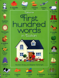 Book Cover for Usborne First Hundred Words in Italian by Heather Amery