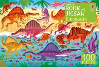 Book Cover for Usborne Book and Jigsaw Dinosaurs by Kirsteen Robson