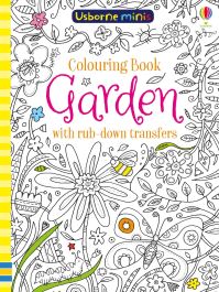 Book Cover for Colouring Book Garden With Rub Downs by Sam Smith