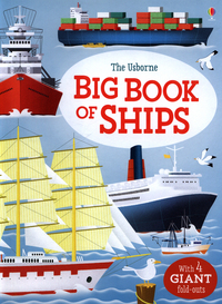 Book Cover for The Usborne Big Book of Ships by Minna Lacey