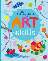 Book Cover for The Usborne Book of Art Skills by Fiona Watt