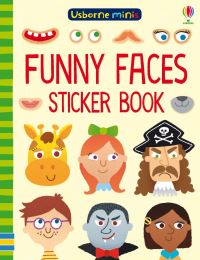 Book Cover for Funny Faces Sticker Book by Sam Smith