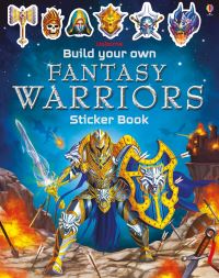Book Cover for Build Your Own Fantasy Warriors Sticker Book by Simon Tudhope