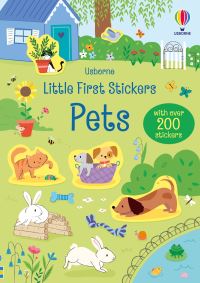 Book Cover for Little First Stickers Pets by Hannah Watson
