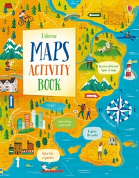 Book Cover for Maps Activity Book by Eddie Reynolds, Darran Stobbart, Jordan Akpojaro