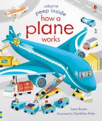 Book Cover for How a Plane Works by Lara Bryan