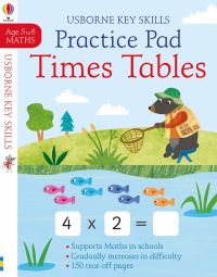 Book Cover for Times Tables Practice Pad 5-6 by Sam Smith