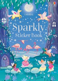 Book Cover for Sparkly Sticker Book by Fiona Patchett