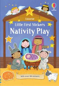 Book Cover for Little First Stickers Nativity Play by Felicity Brooks