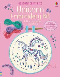 Book Cover for Embroidery Kit by Lara Bryan