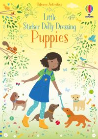 Book Cover for Little Sticker Dolly Dressing Puppies by Fiona Watt