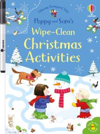 Book Cover for Poppy and Sam's Wipe-Clean Christmas Activities by Sam Taplin