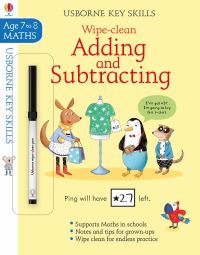 Book Cover for Wipe-Clean Adding and Subtracting 7-8 by Holly Bathie